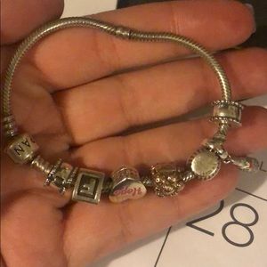 Pandora Bracelet and Charms